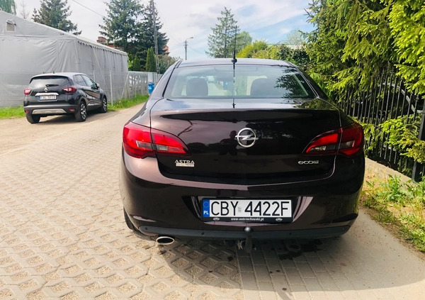 Opel Astra cena 40900 przebieg: 82700, rok produkcji 2016 z Bydgoszcz małe 154